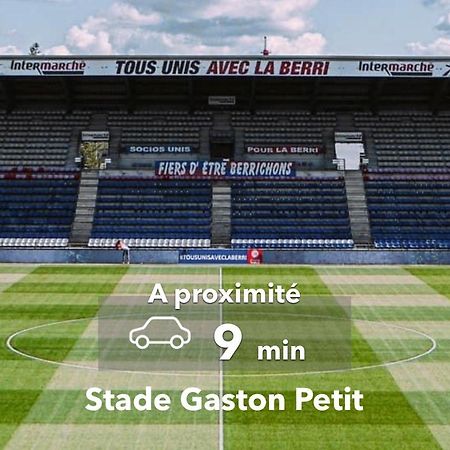 Le Studio Design ⸱ Stationnement Gratuit ⸱ Fibre Deols ภายนอก รูปภาพ